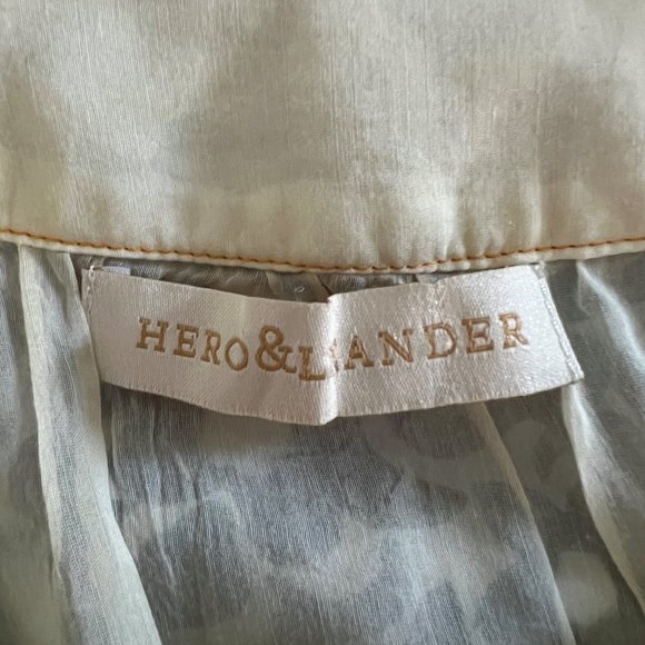 Hero and Leander Bohemian Cotton/Silk top - Picture 5 of 6